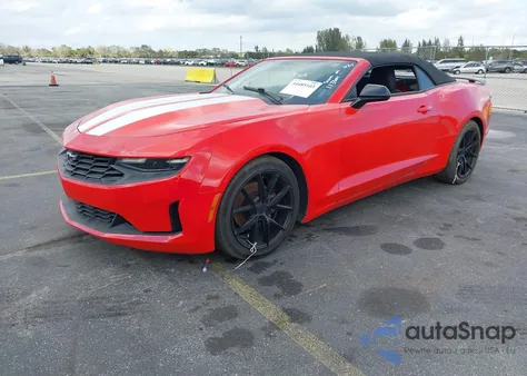 2020 Chevrolet Camaro Rwd 1Lt z USA, uszkodzony, nr VIN 1G1FB3DS4L0113304